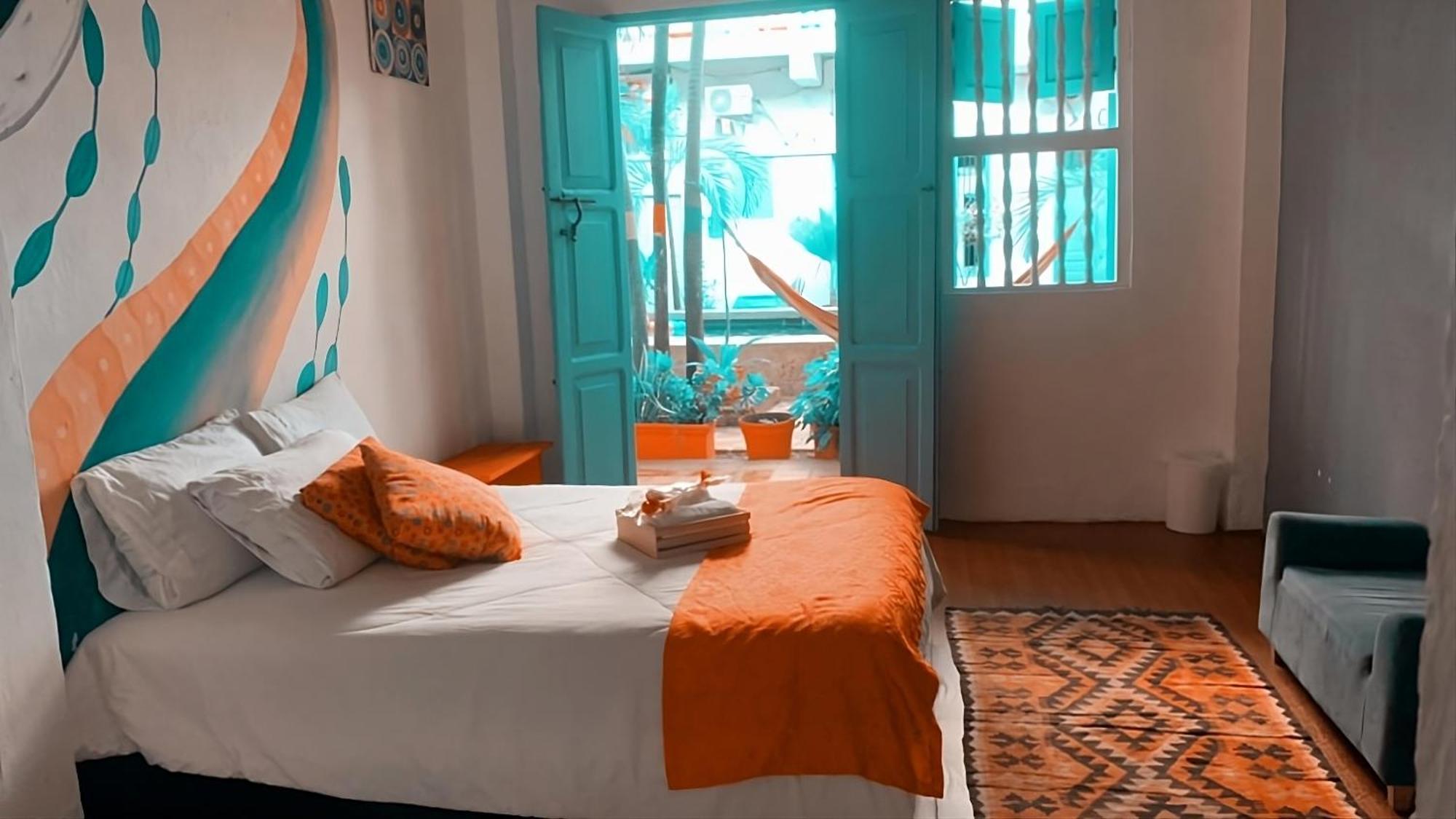 Media Luna Hostel Cartagena Kültér fotó